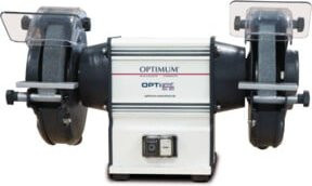 Optimum Doppelschleifmaschine OPTIgrind GU 20 in Weiß mit 400 V Anschluss - Bild 1
