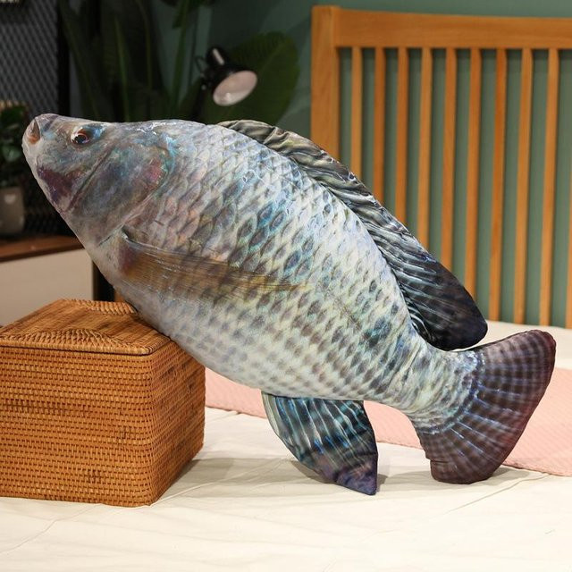 Yiran toy Lustige Fisch Plüschtiere, Stofftier, 30cm, ab 3 Jahre - Bild 1