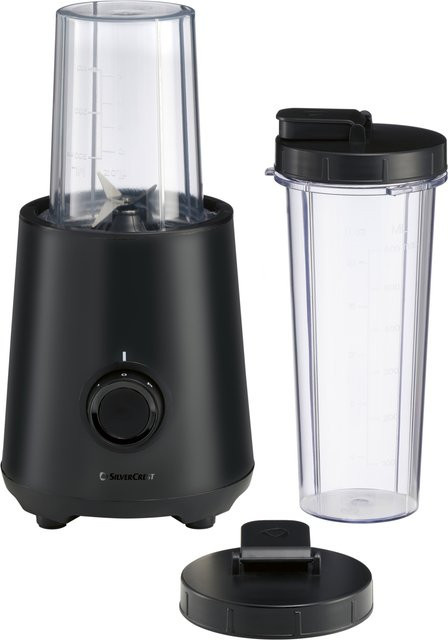 SILVERCREST Smoothie-Maker EDS SSME 300 B1 in Schwarz mit Pulse-Funktion und Automatik-Abschaltung - Bild 1