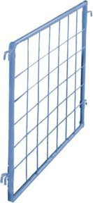 VARIOfit Palettenaufsatz Trenngitter in Blau, Tiefe: 95 cm, Nutzhöhe: 60 cm - Bild 1