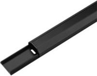 Goobay Alu Kabelkanal WireDuct 33 Kabelführung in Schwarz - Bild 1