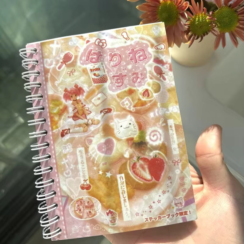 Niedliche DIY Scrapbook-Aufkleber im japanischen Stil, Rosa, Dekorativ für Tagebuch, Buch und Handyhülle - Bild 2