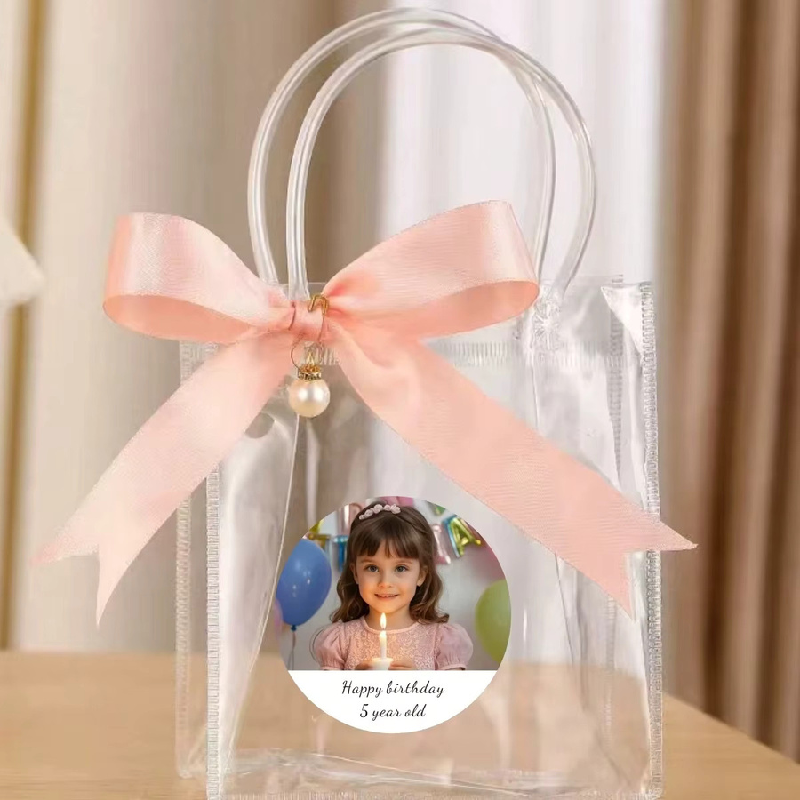 Personalisierte Fotoaufkleber als individuelle Etiketten in Mehrfarben für Hochzeiten, Geburtstage und Geschenke - Bild 2