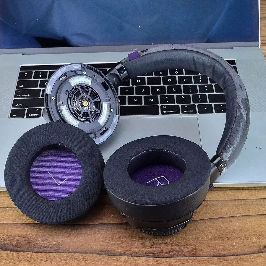 Plantronics BackBeat Pro Ersatz-Ohrpolster mit Kühlgel und weichem Schaumstoff in Schwarz - Bild 4