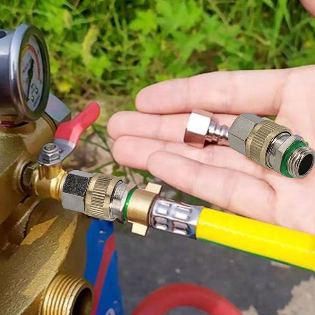 Vibratite Schnellanschluss aus Messing für Landwirtschaft Dosierpumpen und Hochdruck-Sprayer - Bild 1