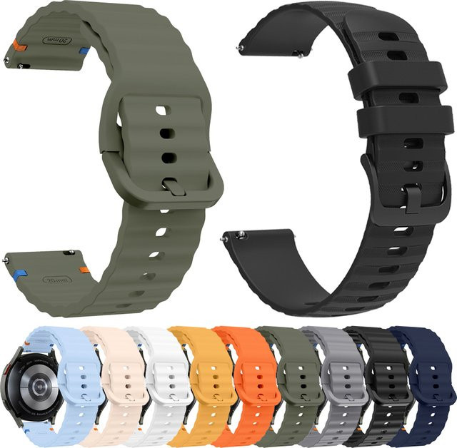 Uhrenarmband Silikon, Samsung Galaxy Watch, Unisex - Bild 1