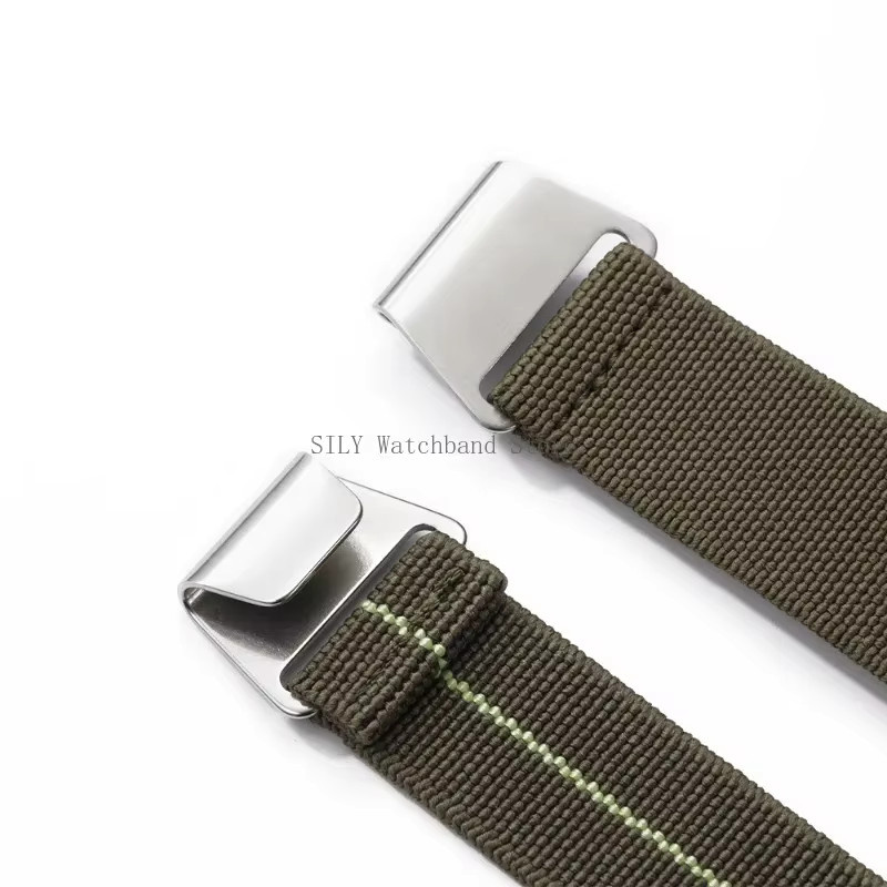 Uhrenarmband Nylon, elastisch, geflochten, Herren Damen - Bild 2