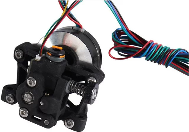 Bluroll Sherpa Mini Extruder SLS PA12 in Schwarz mit Filamentsensor, kompatibel mit ERCF V3 Voron2.4 Trident Ratrig Vcore Core One - Bild 1
