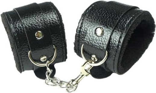 Unisex-Armband, Kunstleder, schwarz - Bild 1