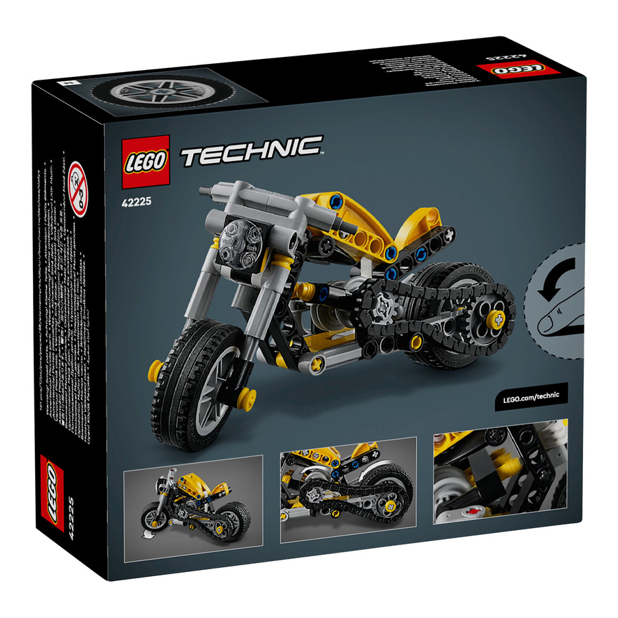 LEGO Technic Gelbes Motorrad ab 7 Jahren - Bild 5