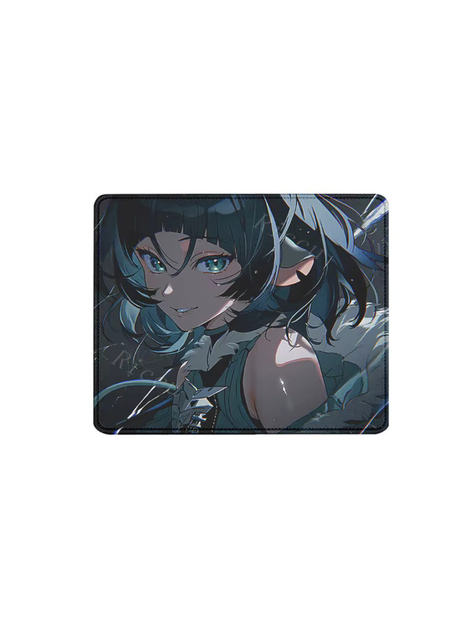 Mauspad Zenless Zone Zero ZZZ Hoshimi Miyabi und Ellen Jane Motiv in Multicolor mit HD-Druck und Overlock-Rand - Bild 5