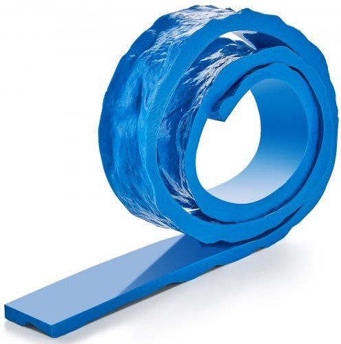 VEVOR Betonstempel Schieferboden-Strukturmatte in Blau, Rechteckige Polyurethan-Betonform für dekorative Außenbereiche, B: 231,3 cm, H: 7,6 cm - Bild 1