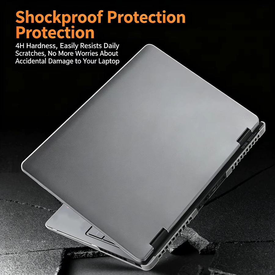 Transparente All-Inclusive-Schutzhülle für HP OMEN Gaming Laptop 16-ap/16-am, kratzfeste und sturzsichere Hartschalen-Schutzfolie - Bild 2