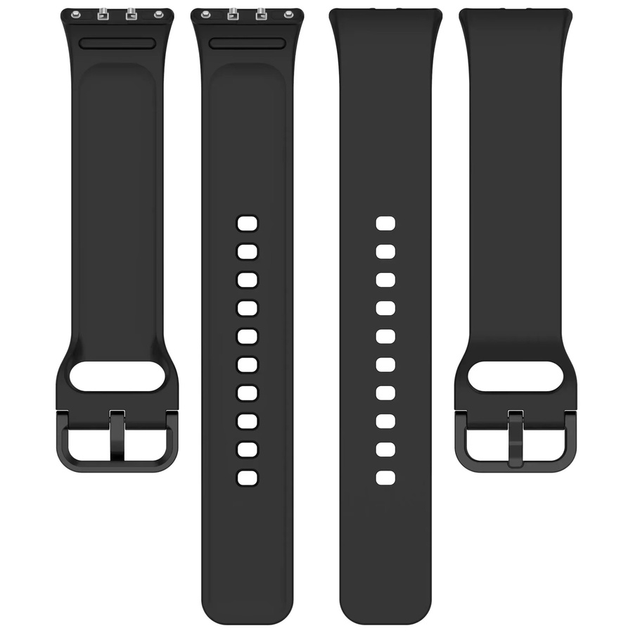 Samsung Uhrenarmband Silikon, Schwarz, Unisex - Bild 4