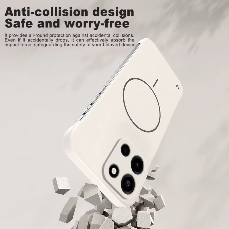 Ultra-dünne magnetische MagSafe Schutzhülle für OnePlus 13 13T 15 Pro Turbo6 Rahmenlose Glänzende Abdeckung - Bild 3