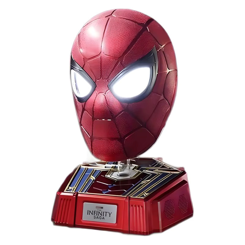 Marvel Iron Spider Helm, 1:1 lebensgroße tragbare Maske, Rot - Bild 5