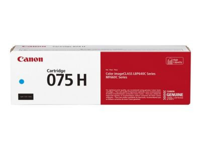 Original Canon 075H Toner Cartridge Cyan für Laserdrucker - Bild 3