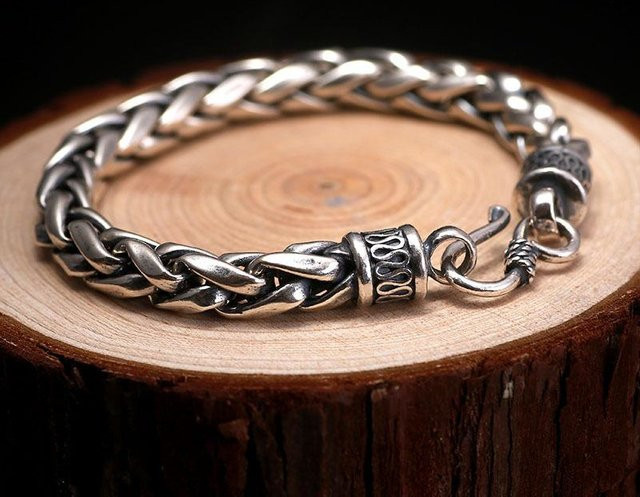 YIRAN Armband, Messing, beige, Herren - Bild 1