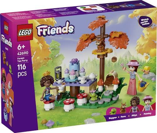 LEGO Friends Teeparty im Wald Konstruktionsspielzeug ab 6 Jahren - Bild 2