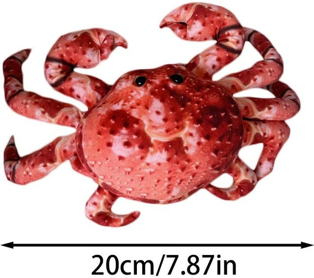 Yiran toy Kaiser-Krabben Plüschtier, 20cm, ab 0 Jahren - Bild 1