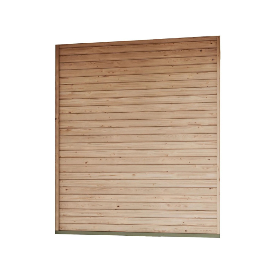 Karibu geschlossene Seitenwand für Pavillon Kvadrat in Natur, B/B: 231 x 231 cm - Bild 2
