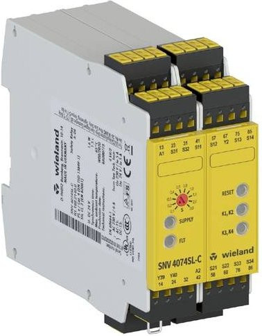 Wieland Electric SNV4074SL-C Basisgerät 3s AC 115-230V R1.188.2320.0 in Weiß - Bild 1