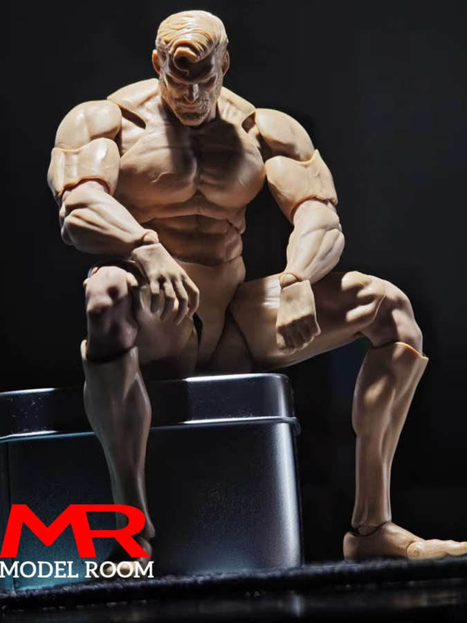 MORFIG Männlicher Bodybuilding-Gelenkkörper, Actionfigur, 1/12 - Bild 2