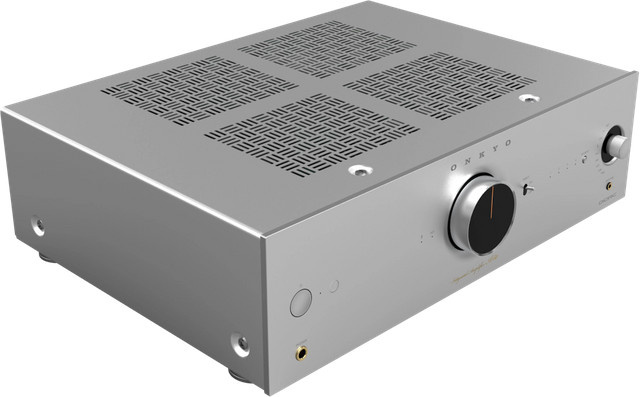 Onkyo A-50 Netzwerk-Vollverstärker in Silber mit HDMI, USB und optischem Anschluss - Bild 2