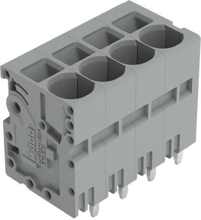 WAGO 2626-3102/020-006 Leiterplattenklemme in Blau und Grau, 99 Stück - Bild 1