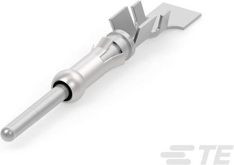 TE Connectivity 66359-2 Steckverbinder aus Messing in Silber auf einer vollständigen Rolle - Bild 1