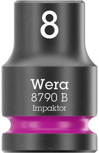 Wera Impaktor Außen-Sechskant Steckschlüsseleinsatz 8mm mit 3/8 Zoll Antrieb - Bild 1