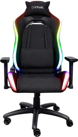 GXT 719 Ruya Gaming-Stuhl in Schwarz mit Stoffbezug und High-Density-Formschaum