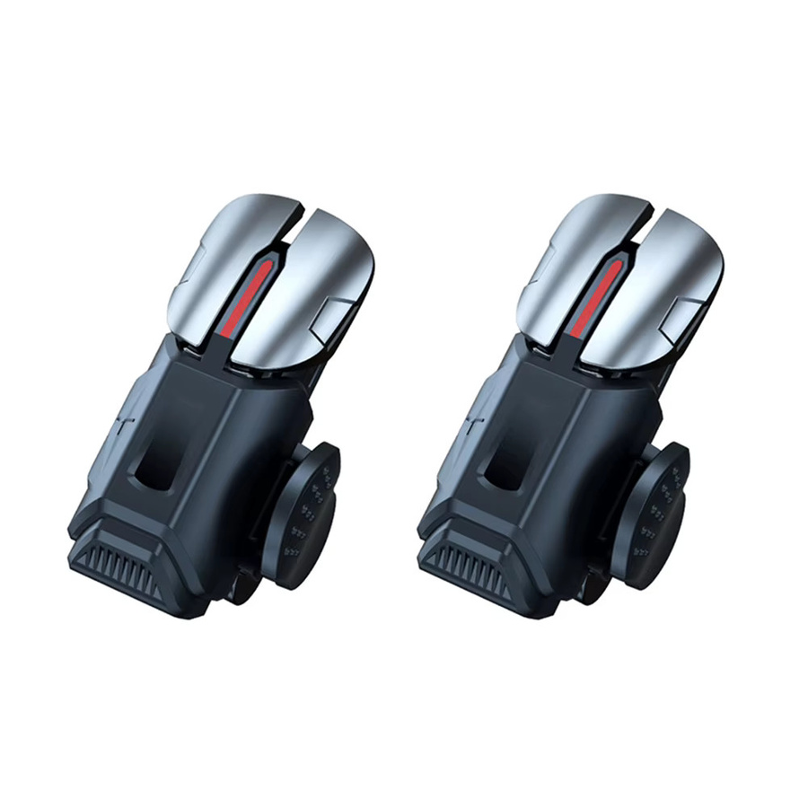 ATUOTIN Mobile Gamepad Trigger Joystick Set mit Latenzfreier Steuerung für iPhone und Android Smartphone in Schwarz - Bild 2