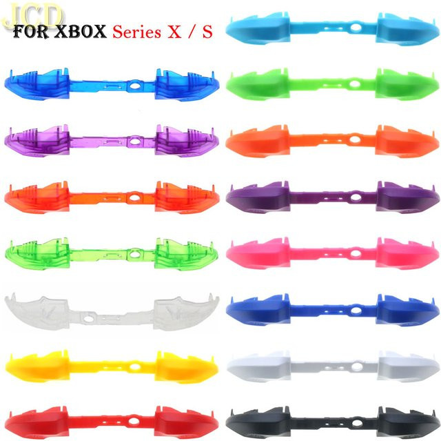 JCD Ersatzteil Mod Kit für Xbox One, Xbox Series X und Xbox Series S Controller – RB LB Stoßstange und Trigger Knöpfe in Lila - Bild 1