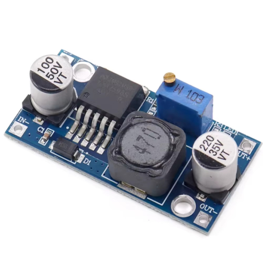 LM2596 DC-DC Step-Down Spannungsregler Einstellbarer Buck-Konverter Eingang 3,0-40V Ausgang 1,5-35V Blau - Bild 2