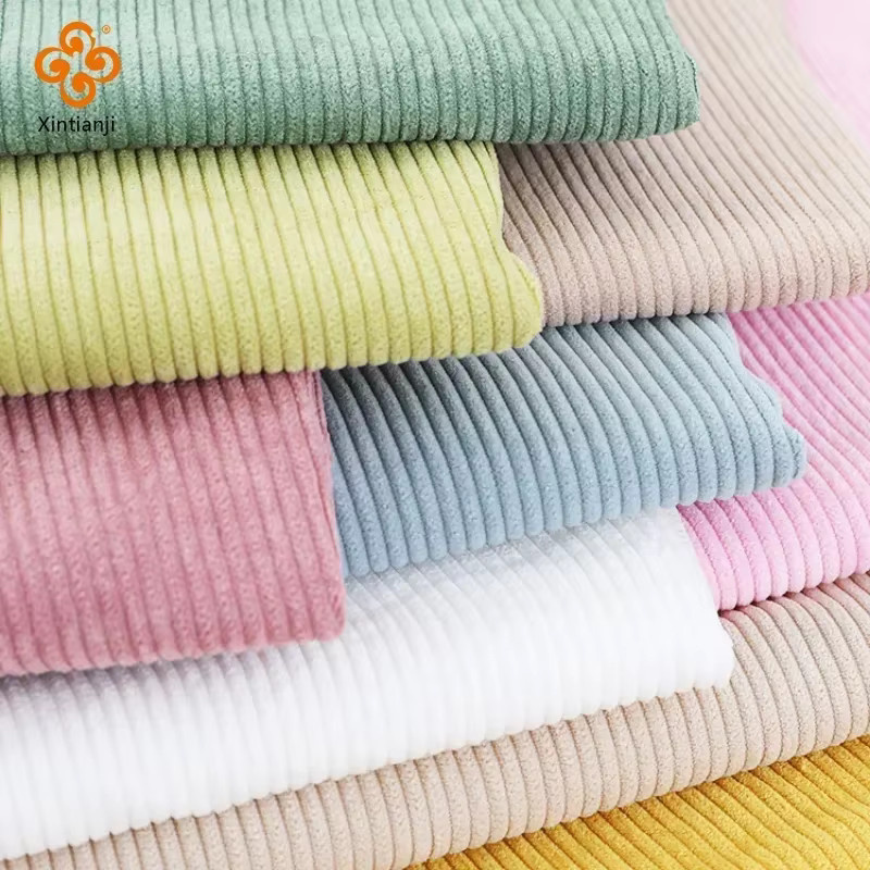 Xintianji Cordstoff 4 mm gerippt in Multicolour zum Nähen und für Polsterungen - Bild 2