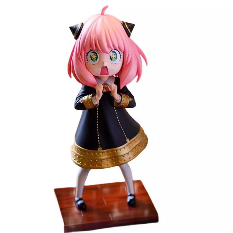 MIFEN Anime Spy Family Anya Forger Figur mit Sternenauge, buntes Sammlerstück, Höhe: 18 cm - Bild 4