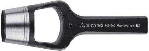 Rennsteig Henkellocheisen 45mm in Schwarz und Silber - Bild 1