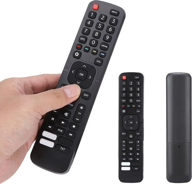 Ersatzfernbedienung für Hisense Fernseher Modell EN2X27HS in Weiß - Bild 1