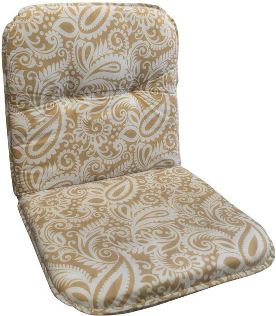 Acus Auflage Kitt aus Polyester und Baumwolle in Beige - Bild 1