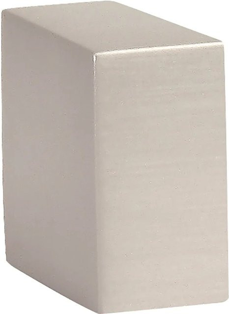 Mydeco Gardinenstangen-Endstück aus Metall in Silber mit Edelstahl-Optik für Ø 1,6 cm - Bild 1