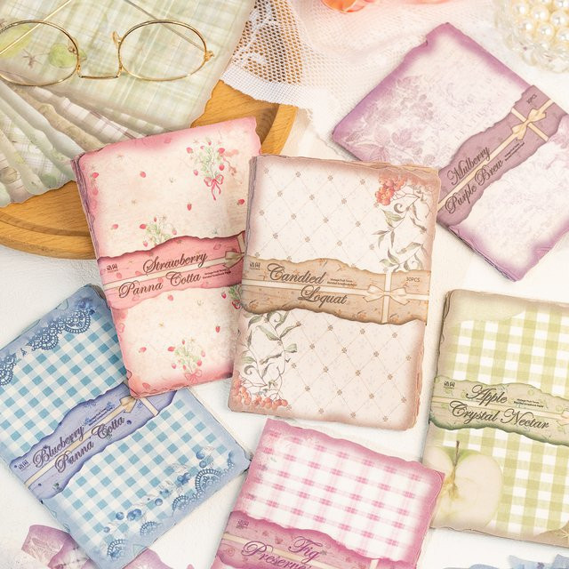 Mr. Paper 3er-Pack Vintage-Look Mischpapier für DIY-Journaling und dekorative Collagen - Bild 1
