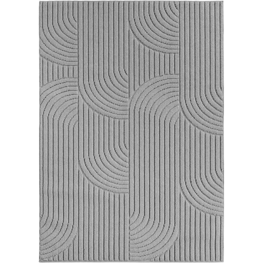 Ayyildiz Kurzflorteppich Helix Silber modern B/H/L: 280 x 1 x 370 cm - Bild 2