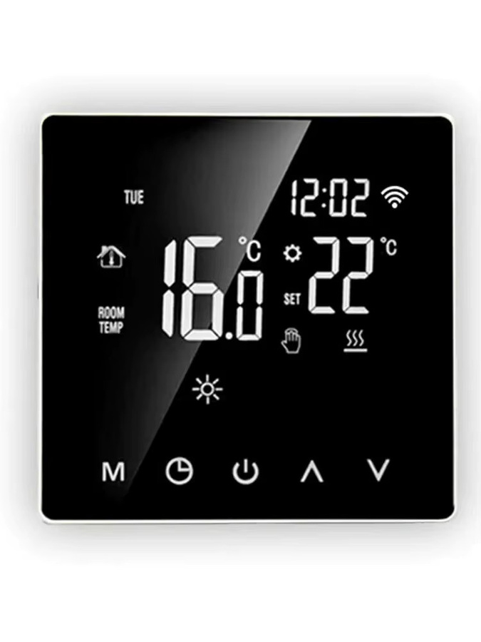 Tuya Smart Wifi Thermostat von ecobuy well in Schwarz mit Glasoberfläche zur Steuerung deiner Fußbodenheizung via App und Alexa - Bild 7