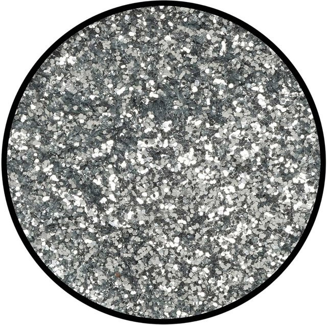 Eulenspiegel Glitzer Puder, Silber, 6g, Unisex - Bild 1