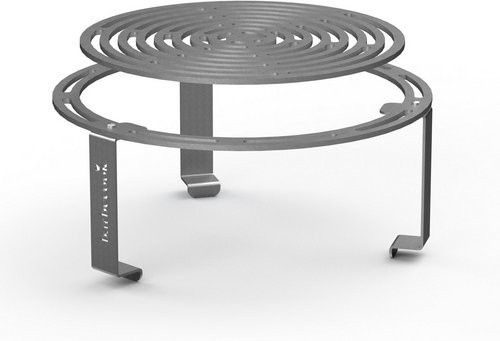 BARBECOOK Grillrosterhöhung Dynamic Centre, rund, Durchmesser: 36 cm, Stahl, schwarz - Bild 1