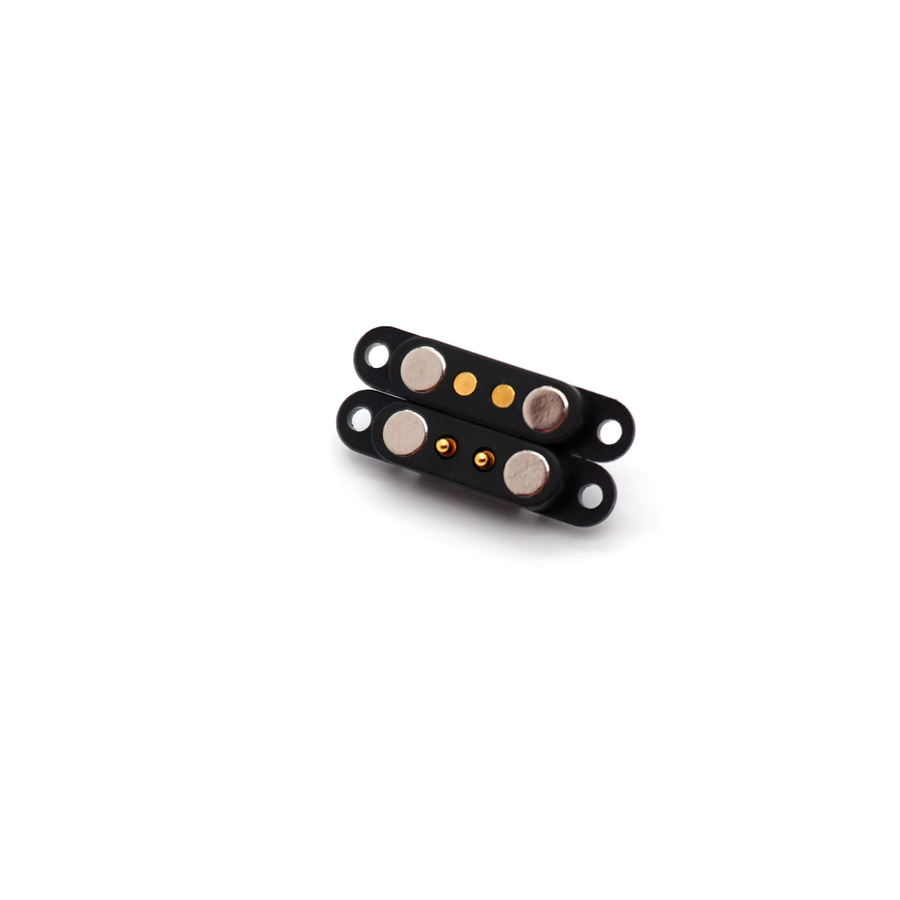YSIDO Magnetischer Pogo-Pin-Steckverbinder DC Stecker-Buchse-Verbinder in Schwarz - Bild 2