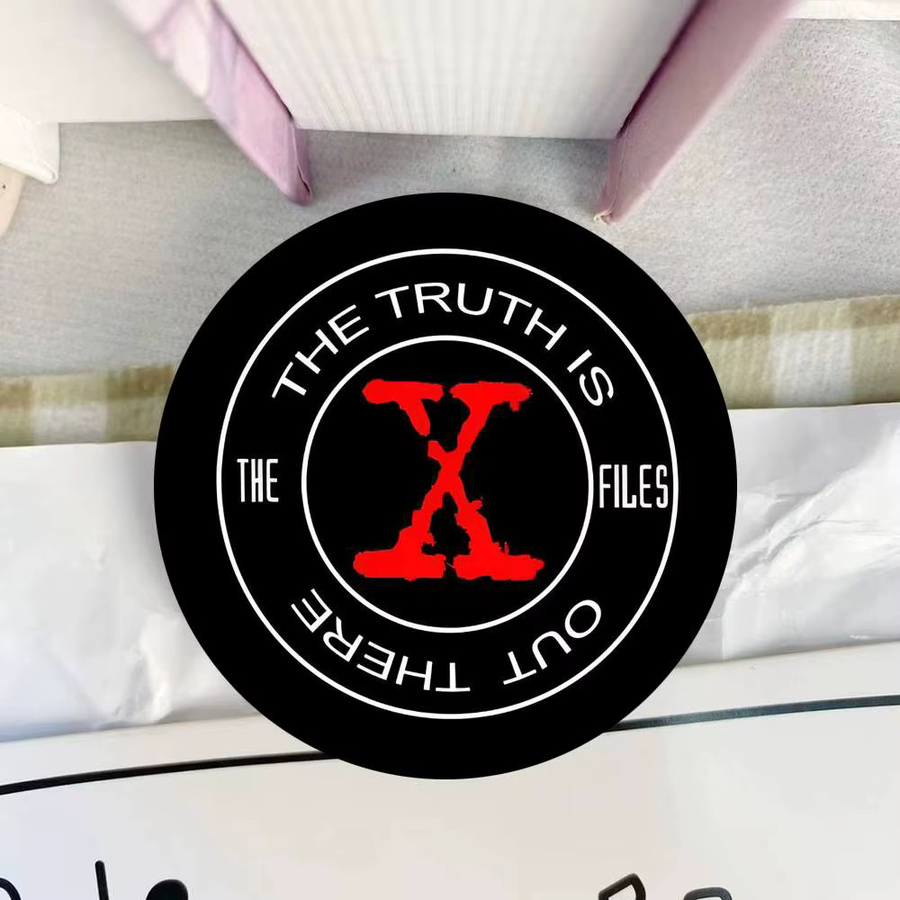 Brosche Die X-Files, Anstecknadel - Bild 2