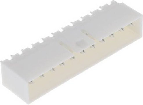 Molex Einbau-Stiftleiste Standard, 11-polig, weiß, Rastermaß: 3.50 mm - Bild 1