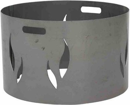 SIENA GARDEN Feuerschalenaufsatz aus Stahl in Anthrazit, Durchmesser: 53 cm, Höhe: 34 cm - Bild 2
